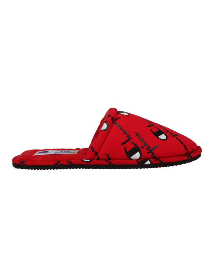 Champion Sleepover Slippers Heren - Rood - Belgie 3180WIFOP